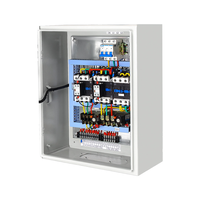 Boîtier de commande de ventilateur à double vitesse, interrupteur manuel/automatique, armoire de commande électrique pour système d'extraction