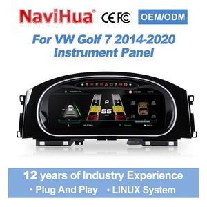 Navihua New Design <b>Car</b> Digital Cluster Linux System Auto <b>Speedometer</b> Carplay Virtual Cockpit <b>for</b> Volkswagen VW Golf 7 2014-2020 - Product Image 1
