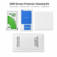 Toallitas Limpiadoras de Pantalla de Teléfono, Kit de Instalación de Vidrio Templado, Paño de Microfibra Desechable, Adhesivos Antipolvo Sin Residuos de Alcohol