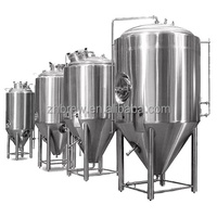 Machine de brassage de bière 1000L Micro usine de brasserie de bière à la maison avec cuve de fermentation de bière conique