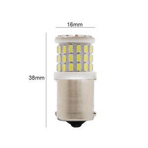Bombillas LED para coche 1156, 1157, luces direccionales, luces de freno, faros delanteros 57, 3014, bombillas cerámicas - Product Image 5