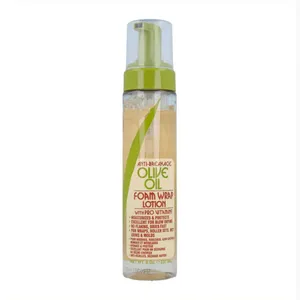 Olivenöl Schaum Wrap Lotion 8 Unzen Anti-Bruch-Styling für Männer und Frauen Sicher für farb behandelte Kopfhaut Feuchtigkeit für alle Haare Ty