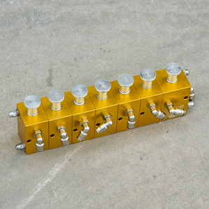 Hộp điều khiển khí nén chặn van để kiểm soát van dưới cùng của 6 ngăn Xe tải thùng dầu nhiên liệu - Product Image 5