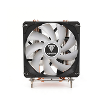XINMAI High Performance CPU Fan 120mm,4 Heatpipe Tower Air Cooler ARGB LED Lighting,Gaming Computer Fan for AMD AM4/AM5 Intel