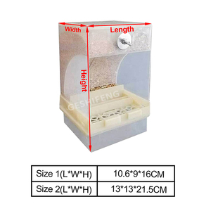 PP Plastic Pigeon <strong>Feeder</strong> Automatic Auto Parrot <strong>Cage</strong> Wholesale Food <strong>Bird</strong> <strong>Feeders</strong> for Outdoors Hanging - Product Image 2
