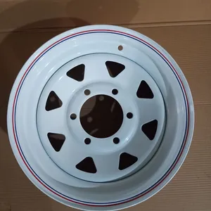 Rodas de reboque e rodas de aço do fabricante de pneus para reboque