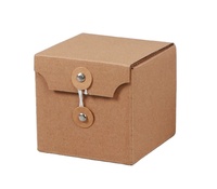 Venta al por mayor personalizable UV Foil corrugado Kraft caja de embalaje para té regalos tazas ropa interior calcetines cuero de vaca-Caja carpetas