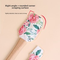 Juego de Mini Espátulas de Silicona Resistentes al Calor, Antiadherentes y Flexibles para Decoración de Pasteles, Crema de Mantequilla, Raspar Frascos y Voltear Huevos