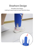 Dispositif d'aide à la mise de chaussettes pour hôpitaux et maisons de retraite, sans besoin de se pencher, pour personnes âgées, handicapées et patients, outil de soins quotidiens