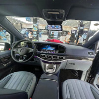 Vito W447 kit Interior mobil Aksesori Meja roda kemudi instrumen kontrol pusat GLS layar ganda baru Upgrade mobil mewah