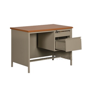 Commercial Furniture Steel Office Desk Design One Side Two Drawer <strong>Computer</strong> <strong>Table</strong> - Product Image 2