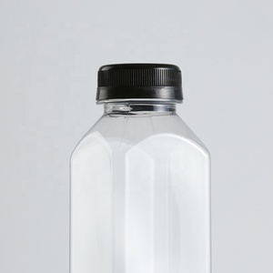 Offre Spéciale – Bouteille Carrée YK Brand <span class=keywords><strong>LYP</strong></span> en PET Écologique avec Bouchon Anti-Effraction pour Boissons Gazeuses, Énergisantes, Fêtes et Dîners - Product Image 2