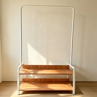 Cintre pliable pour magasin de vêtements – Pantalons et cravates – Portable, gain de place, écologique, design moderne