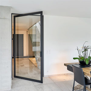 DAIYA-puerta de roble de doble acristalado, puerta de cocina con plancha de roble de ingeniería en línea - Product Image 5