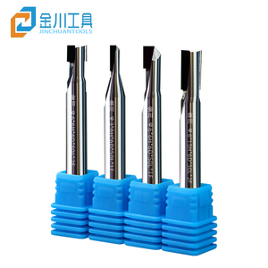 Fraise à queue carrée diamantée Jinchuan MCD CNC 1 ou 2 dents 50L pour ébavurage et rainurage, fraise de défonceuse personnalisée ODM/OEM - Product Image 5