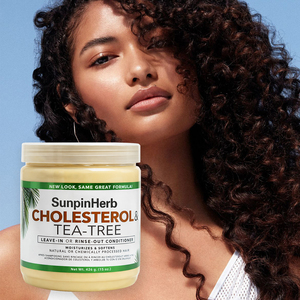 Après-shampoing hydratant intensif Originals by Africas Best Cholesterol Tea Tree pour cheveux naturels bouclés et crépus - Product Image 1
