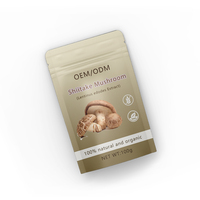 Gel-séché-champignon shiitake et poudre de shiitake Personnalisation