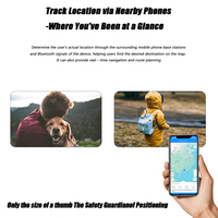 Mini MT01 Tag Tracker Gps Gamme illimitée Airtags Tracker Android IOS Smart Finder Locator Aimant intégré avec batterie de 3 ans