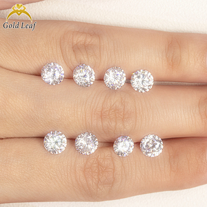 Diamante <span class=keywords><strong>Moissanite</strong></span> GRA Goldleaf Preço de Fábrica Corte Redondo Pedras <span class=keywords><strong>Moissanite</strong></span> VVS DEF GH Cor <span class=keywords><strong>Moissanite</strong></span> Solto - Product Image 5