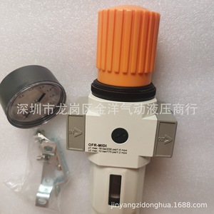 Válvula Reductora de Presión Neumática Ofr-Midi 3/4 con Manómetro y Filtro para Uso General - Product Image 4