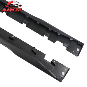 Convient pour Ford Mustang 2015-2023, jupes latérales style Dark Horse, noir texturé - Product Image 5