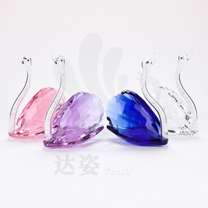 Decoraciones de cisnes de cristal, cristal tallado, decoración para el hogar, regalo del Día de San Valentín para parejas, esposos, amigos - Product Image 4