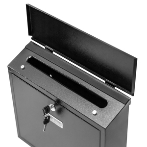 Buzón de Correo Negro de Gran Capacidad Personalizado de Alta Calidad YOOBOX, Duradero y Sólido para Uso en Exteriores - Product Image 4