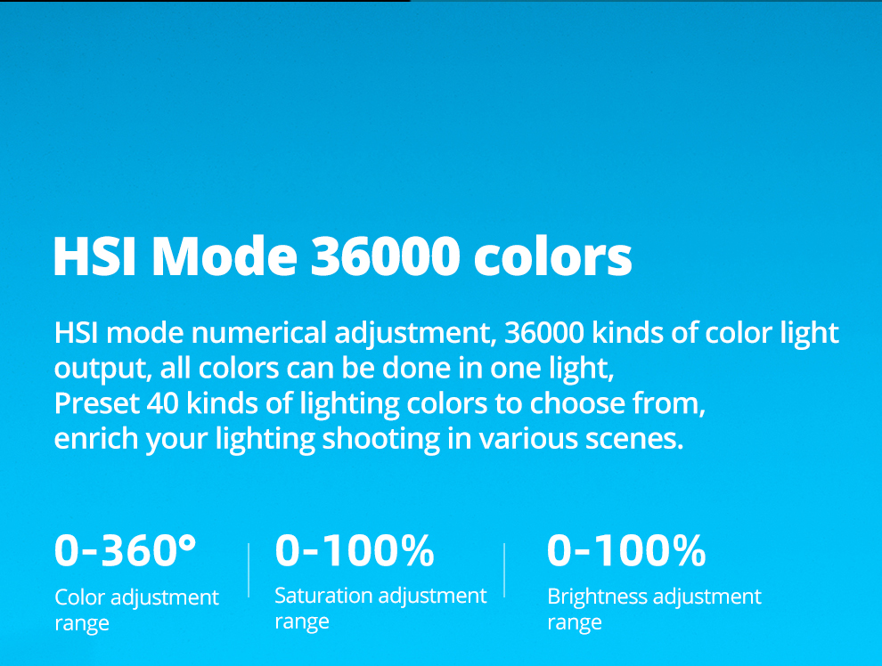 AMBITFUL A2 RGB 2500-8500K RGB LED Video Stick Tube Light, CRI 95+ TLCI 97 +,Built-in APP Lithium Battery Magnetic Function