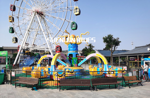 <span class=keywords><strong>Crazy</strong></span> Dancing Giant Octopus Rides Fairground <span class=keywords><strong>Manege</strong></span> Theme Park Indoor Swing Attractions Fabriquées Public Rotary Amusement - Product Image 2