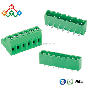 <strong>PCB</strong> Plug in 5.0mm 5.08mm Pitch Pluggable <strong>Terminal</strong> <strong>Block</strong> - Product Image 2