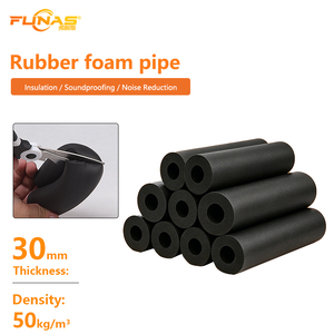 Tube en mousse de caoutchouc flexible haute densité Funas pour climatisation, style design moderne, tuyau d'isolation - Product Image 1