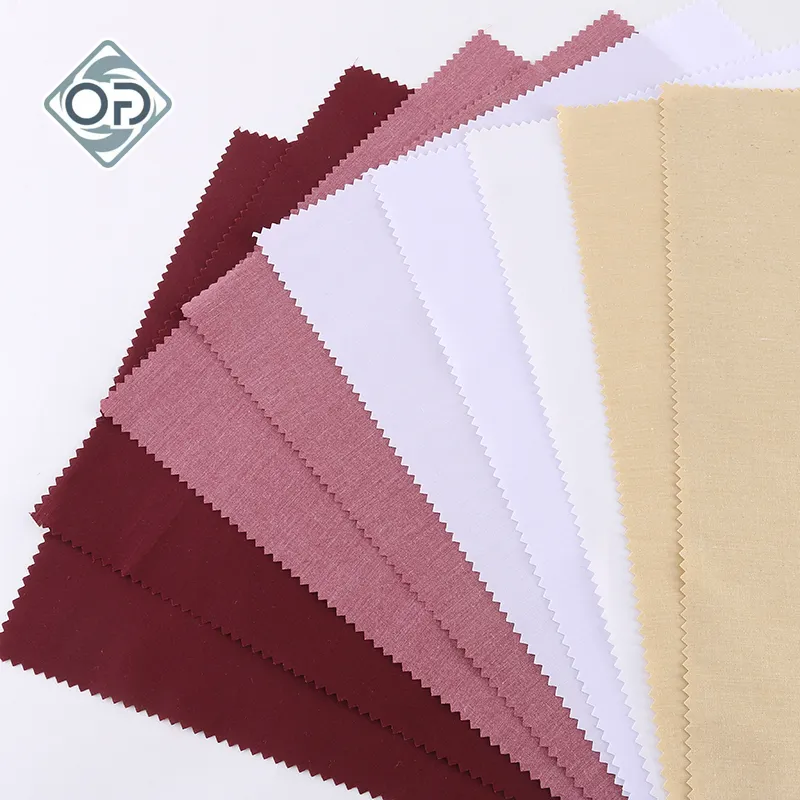 65%Polyester 35%Cotton 133*72 105Gsm Poplin Woven Lining Fabrics Pocketing Fabric