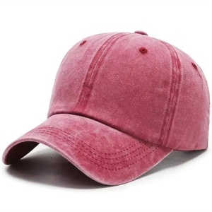 Washed Cotton Plain Baseball Caps Adjustable Unstructured Soft Blank Casual Dad Ball <b>Hats</b> for Men Women - Product Image 5