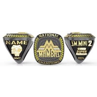 Anillo de Réplica de Campeonato de Baloncesto Personalizado, Anillo Conmemorativo de Aleación Grabado con el Año del Equipo, Joyería Personalizada para Clubes de Liga