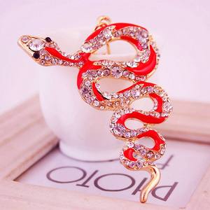 Porte-clés en alliage de python avec goutte d'huile Zodiac Snake Womens Bag Accessories Metal Pendant <span class=keywords><strong>Panlong</strong></span> Mens 166 - Product Image 4