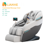 AI Elektrischer Ganzkörper-Massagesessel mit SL-Track, Shiatsu, Zero Gravity, Luftdruck, Günstiger Preis, Luxuriöser Heim-Relaxsessel nach Maß