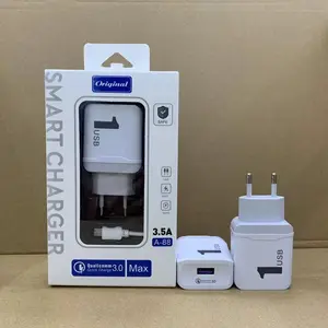 Adaptateur chargeur pour vivo y31 pour Apple pour Samsung Android chargeur de téléphone portable chargeur de voyage mural à Port unique ensemble de Charge rapide