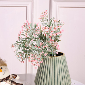 Bouquet de <span class=keywords><strong>Verveine</strong></span> Artificielle Faite à la Main, Fleurs en Plastique pour la Maison, le Bureau, Décoration Intérieure, Ornement Floral pour la Saint-Valentin - Product Image 2