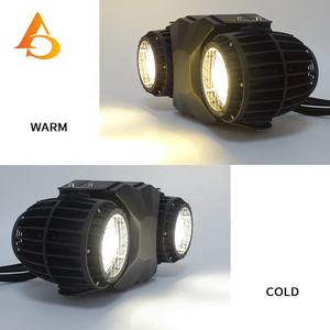 Luz LED Par COB 2 en 1 de 200w, Resistente al Agua, Blanco Cálido y Blanco Frío, para Escenarios y Audiencias - Product Image 3