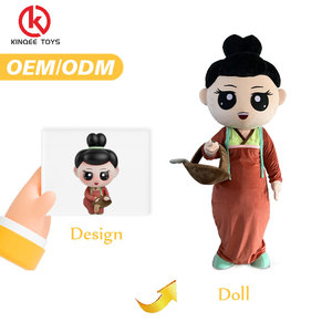 Kinqee Girl Cosplay disfraz de Mascota de dibujos animados para minorías étnicas película personaje Anime actuación disfraz - Product Image 1