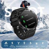 Montre connectée pour homme T30 BT Call, batterie de grande capacité 600 mAh, écran couleur HD 1,6 pouces 400*400, étanche IP68, écran intelligent pour homme