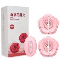 Einstellbares Ferngesteuertes Rosen-Sexspielzeug für Paare 10 Modi Vibrierende Nippelklemmen Tragbare Erotikspielzeuge für Frauen