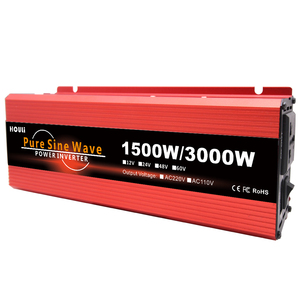 HOULI Home Pure Sin Wave Inverter <span class=keywords><strong>3000W</strong></span> <span class=keywords><strong>12V</strong></span> 24V <span class=keywords><strong>a</strong></span> <span class=keywords><strong>220V</strong></span> Inversor <span class=keywords><strong>de</strong></span> <span class=keywords><strong>corriente</strong></span> <span class=keywords><strong>Convertidor</strong></span> <span class=keywords><strong>De</strong></span> <span class=keywords><strong>12V</strong></span> <span class=keywords><strong>a</strong></span> <span class=keywords><strong>220V</strong></span> Pura <span class=keywords><strong>De</strong></span> 3000wat - Product Image 1