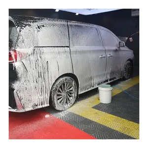 Conjunto de limpeza de carro em cerâmica para lavagem de carros, shampoo Super Foam para encerar carros, 500ml, concentrado de cera para lavagem de carros