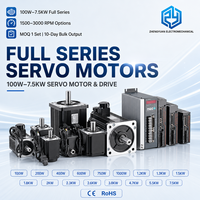 Seri Motor Servo OEM untuk Mesin Tekstil CNC 400W 750W 800W 1KW 1500W Pilihan Teknik Respon Halus