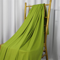 Tissu enroulable LUYI en soie de lait extensible et élasthanne, style simple, multicolore, pour la décoration de plafonds de tentes de mariage et d'événements en extérieur
