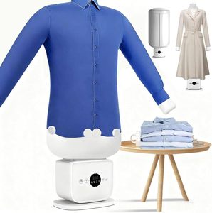 Ferro da Stiro a Vapore Intelligente Portatile, Asciugatrice Elettrica per Vestiti, Macchina per Stiratura e Asciugatura a Vapore per Casa e Viaggio - Product Image 1