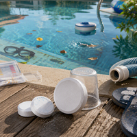 Tablettes nettoyantes pour piscine E20261009 pour eaux dures