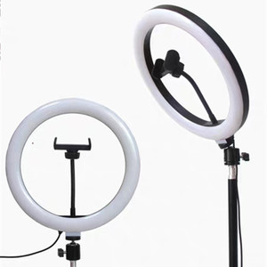 ไฟวงแหวน LED สำหรับโทรศัพท์มือถือ ขนาด 10 นิ้ว สำหรับถ่ายทอดสดและถ่ายภาพ พร้อมขาตั้งกล้อง - Product Image 1