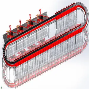 Çapraz kemer sıralayıcı/parsel sıralama makinesi/ekspres sıralama sistemi ile otomatik tartı kontrol